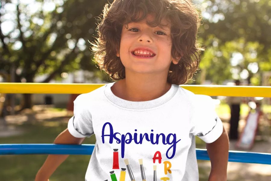 Personalized Artist Tees for Kids