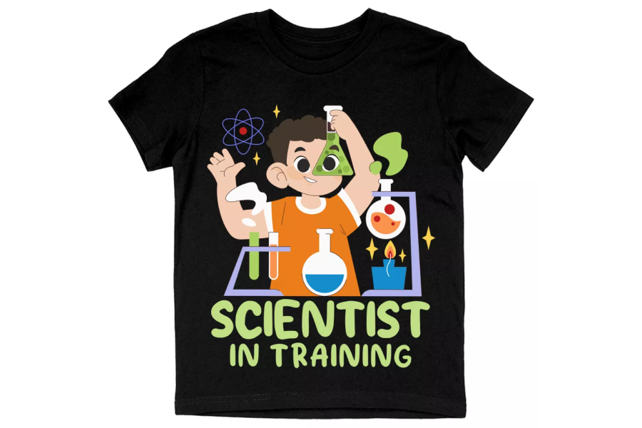Geeky kids science T-Shirt